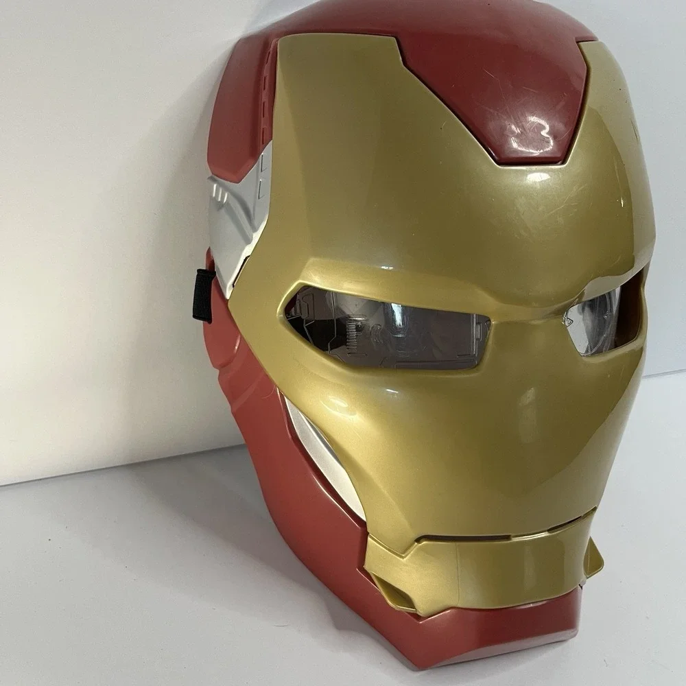 Marvel Avengers Iron Man Flip FX Mask Hasbro 2019 Light Up LED Eyes TESTED